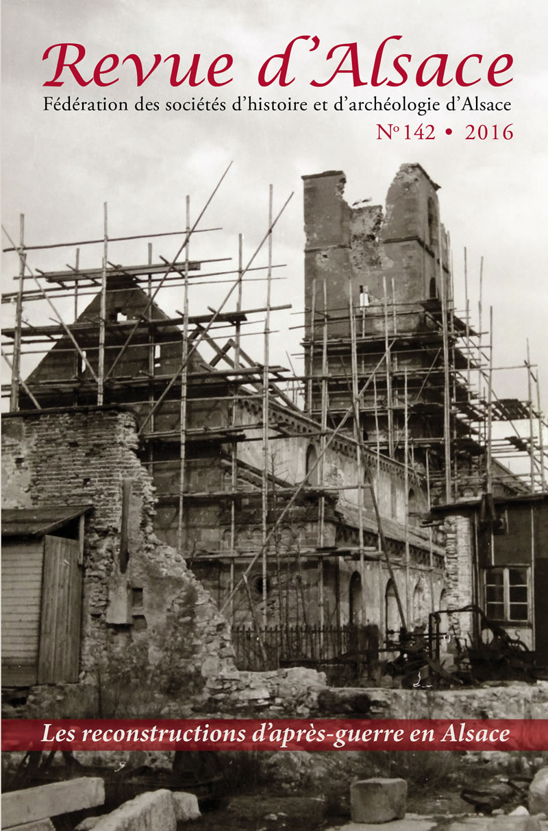 ra-142 Revue d'Alsace 2016 - N° 142