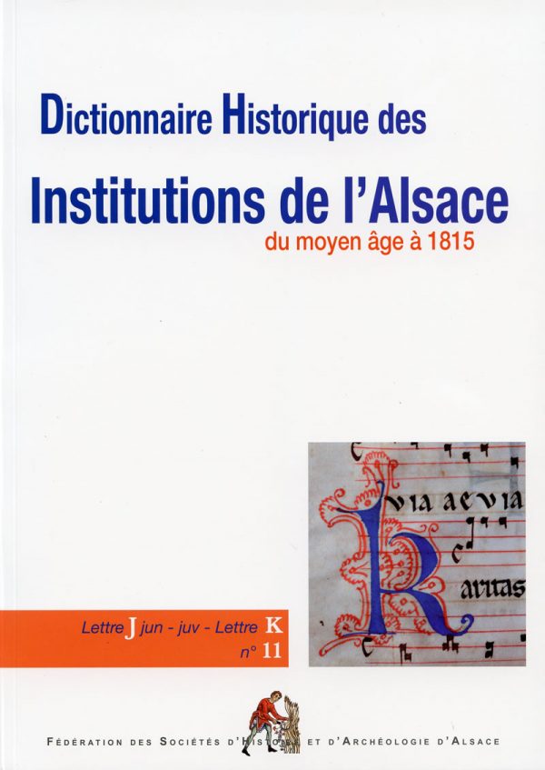 Dictionnaire historique des institutions de l'Alsace