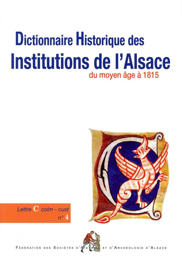 Dictionnaire historique des institutions de l'Alsace