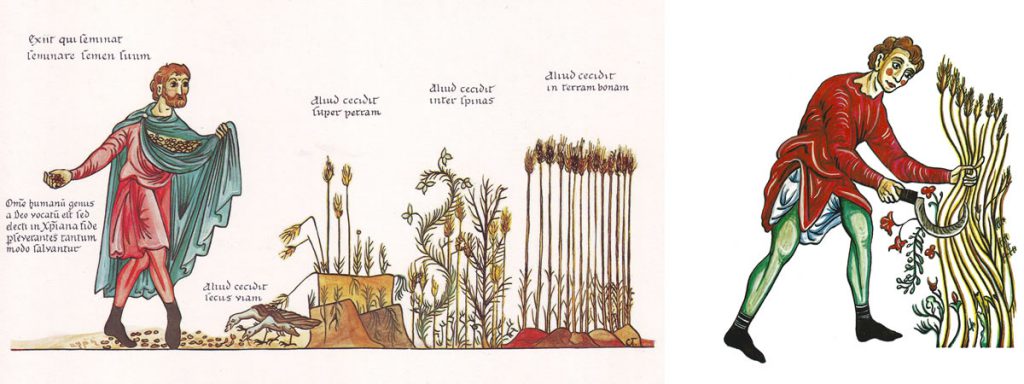 Le moissonneur - Hortus Deliciarum