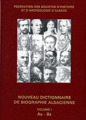 Dictionnaire de biographies alsaciennes