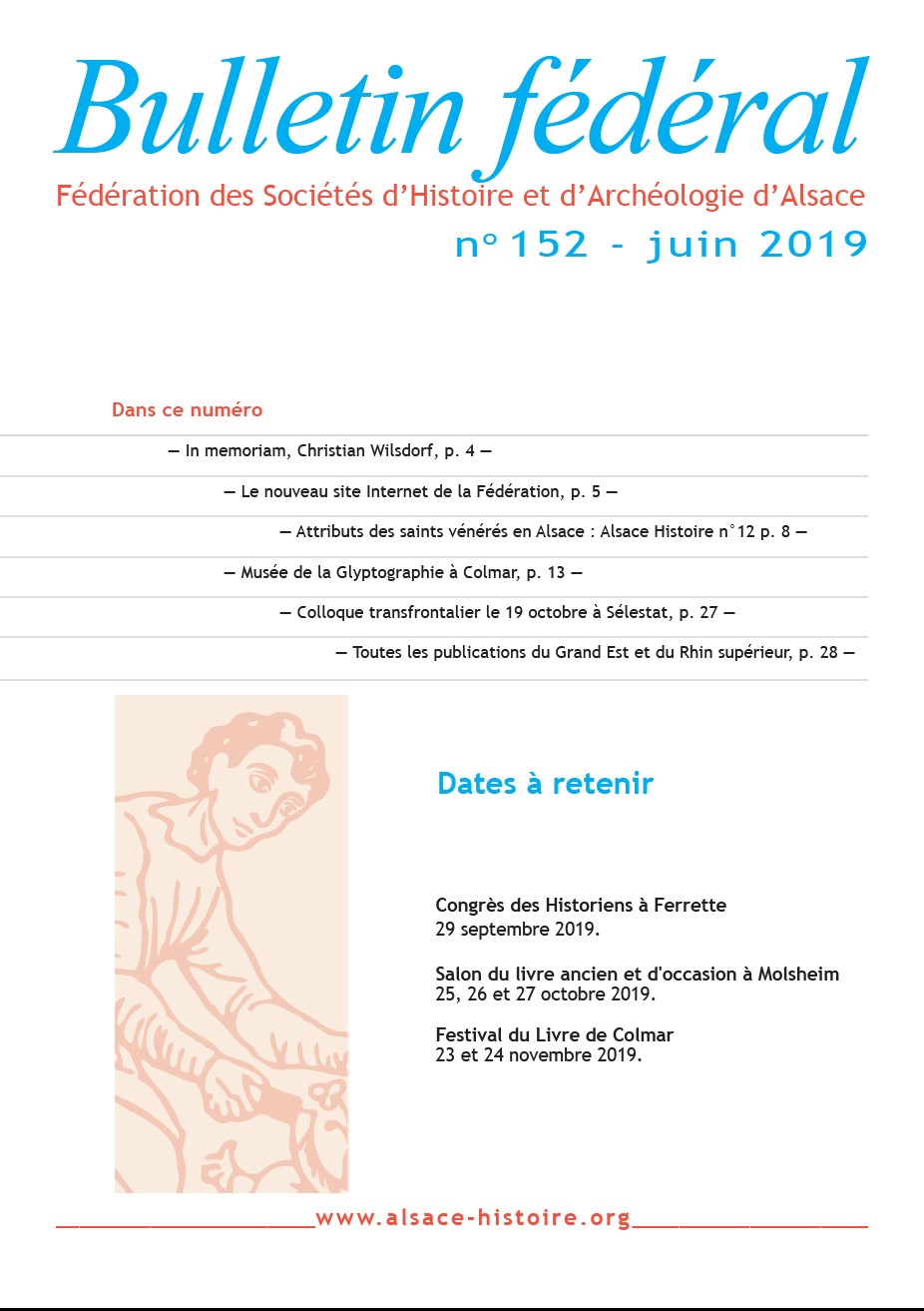 Bulletin fédéral n°152 – Juin 2019