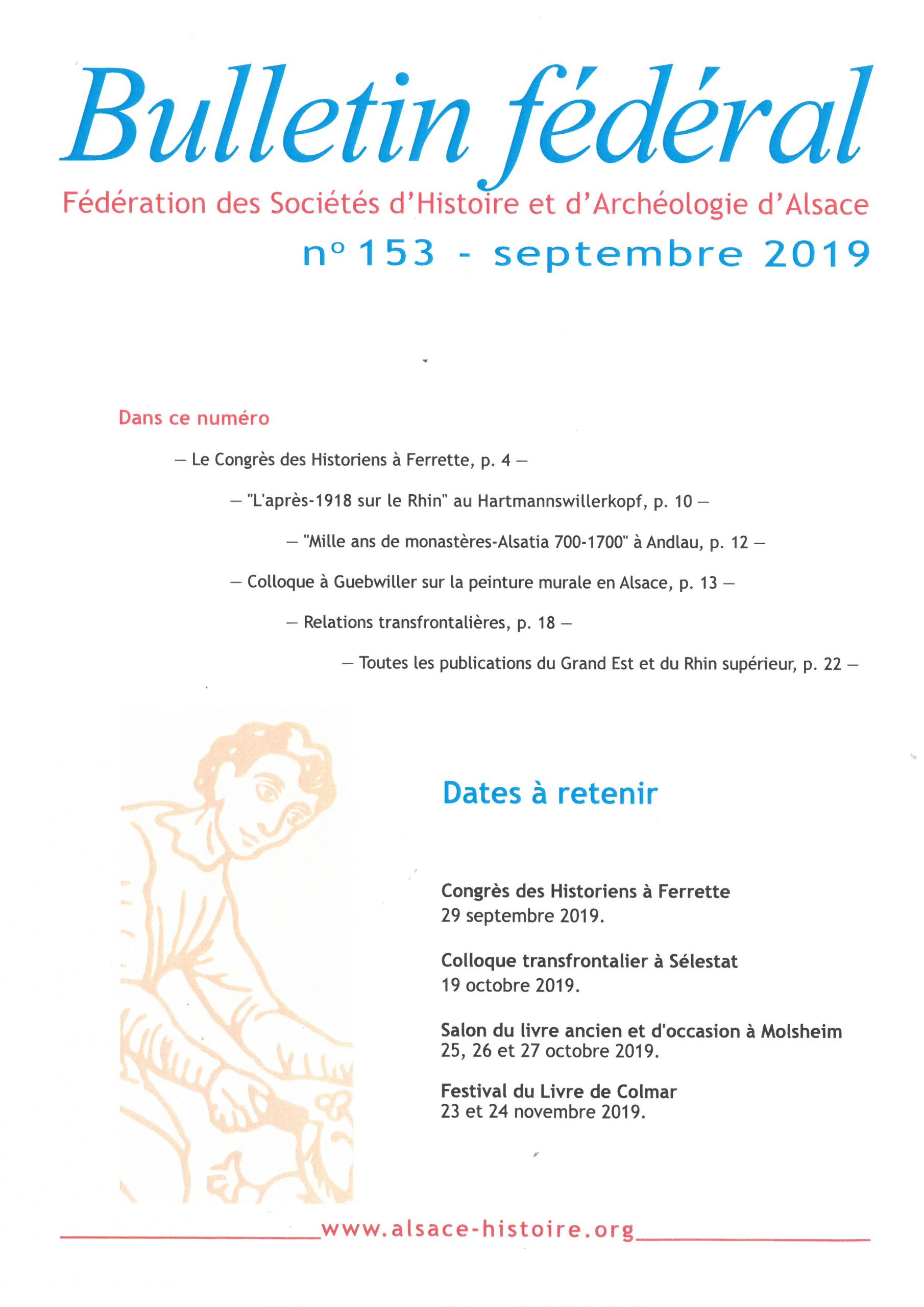 Bulletin fédéral n°153 – Septembre 2019