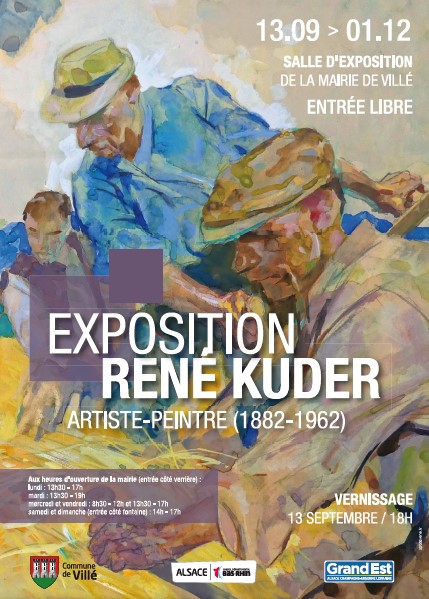 Exposition René Kuder (1882-1962), peintre et illustrateur alsacien