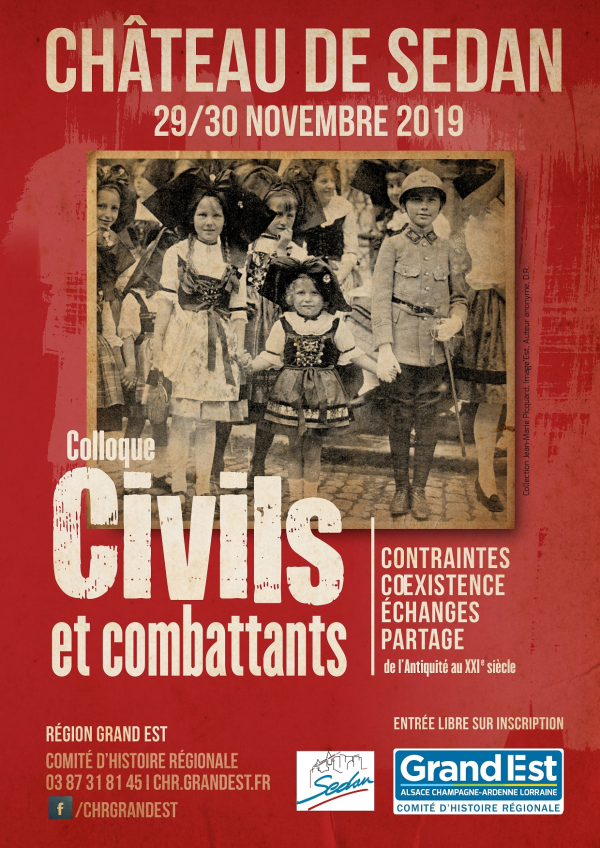 Colloque « Civils et combattants » les 29 et 30 novembre 2019