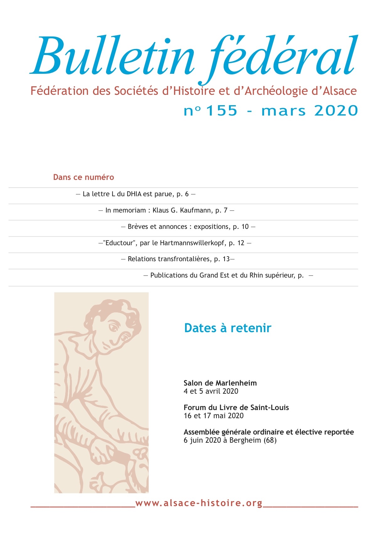 Bulletin fédéral n°155 – Mars 2020