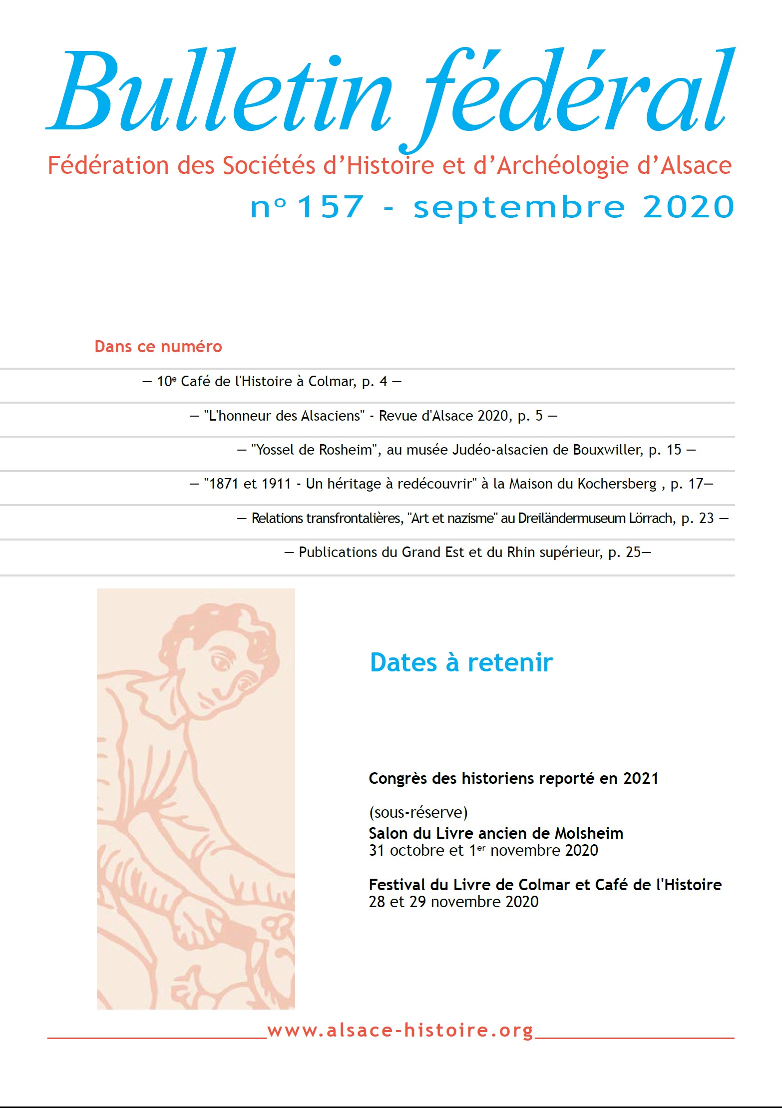 Bulletin fédéral n°157 – septembre 2020