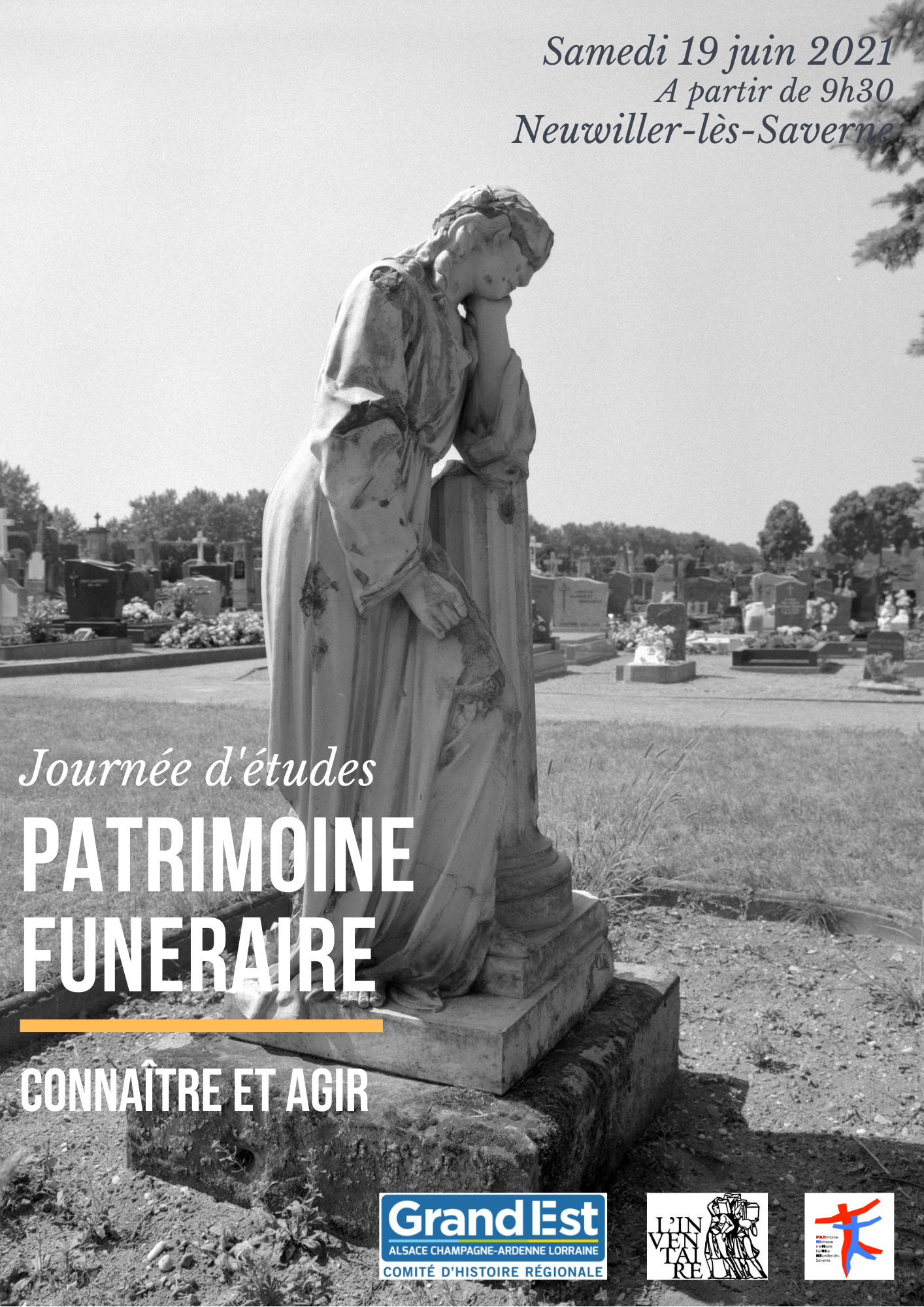 CHR – 19 juin – Journée d’études « Patrimoine funéraire : connaître et agir »