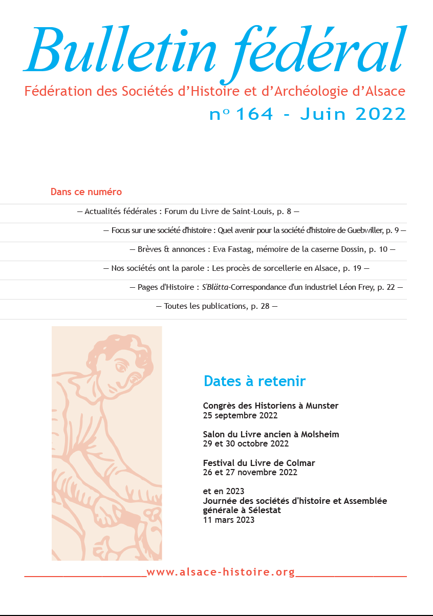 Bulletin fédéral 164 – juin 2022