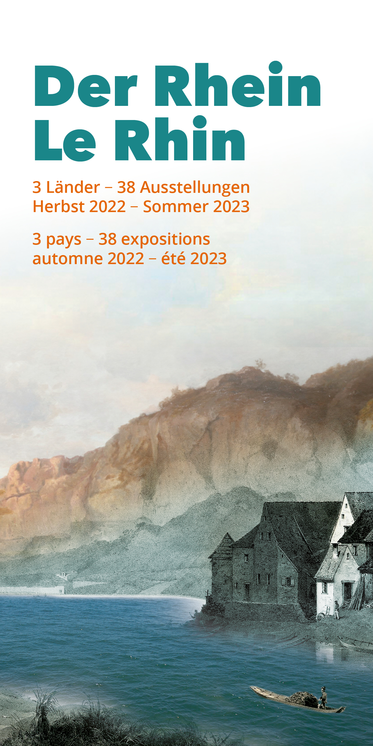 38 expositions sur le thème du Rhin – automne 2022 – été 2023