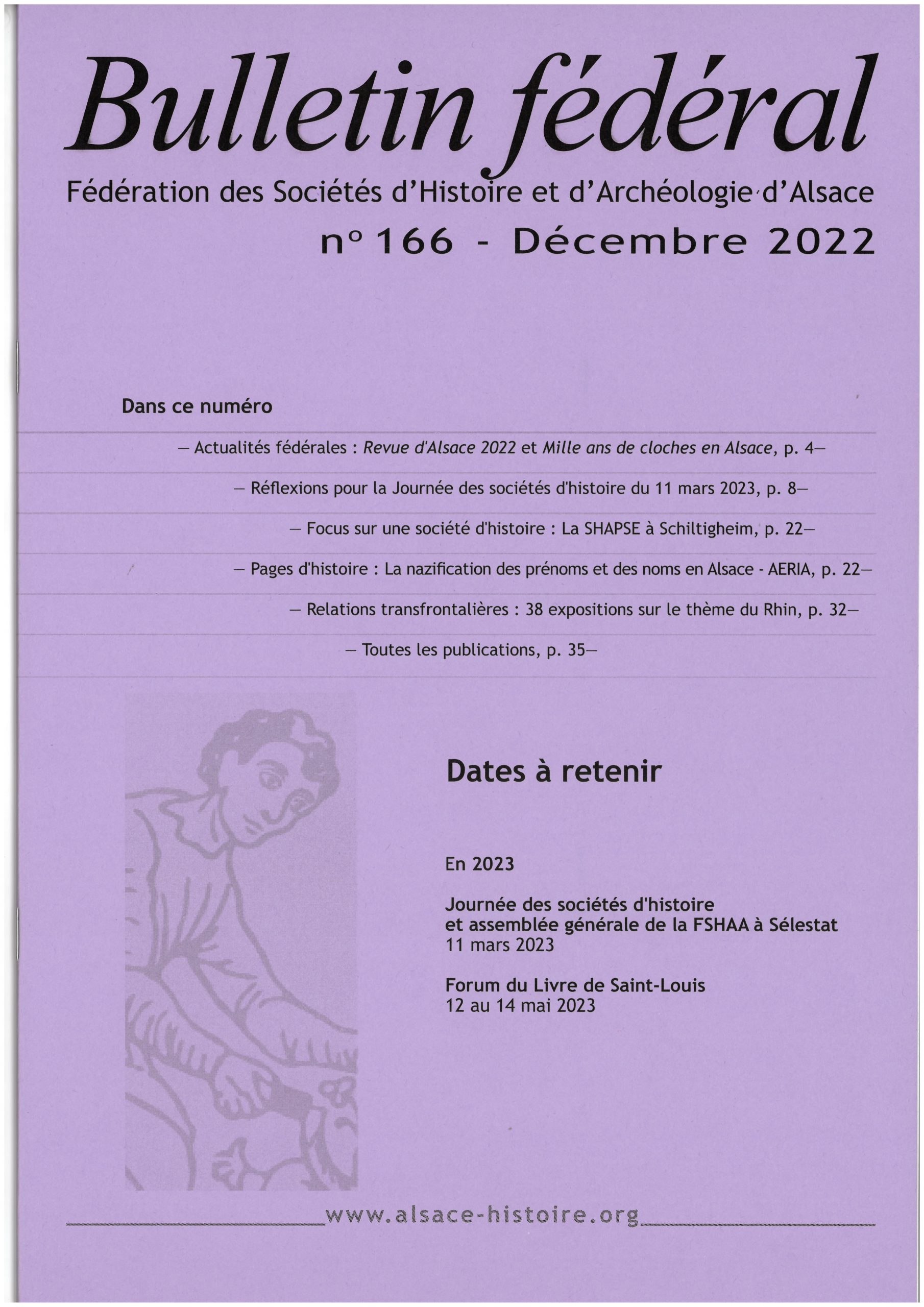 Bulletin fédéral n° 166 – Décembre 2022