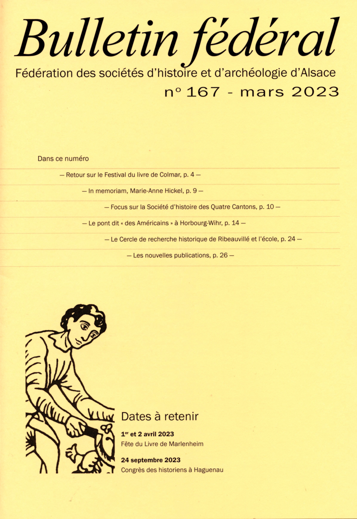 Bulletin fédéral n°167-mars 2023