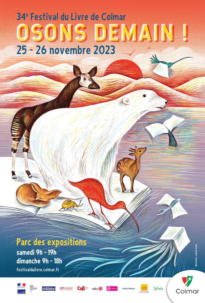 Festival de Livre de Colmar – 25 et 26 novembre 2023 – Parc des Expositions