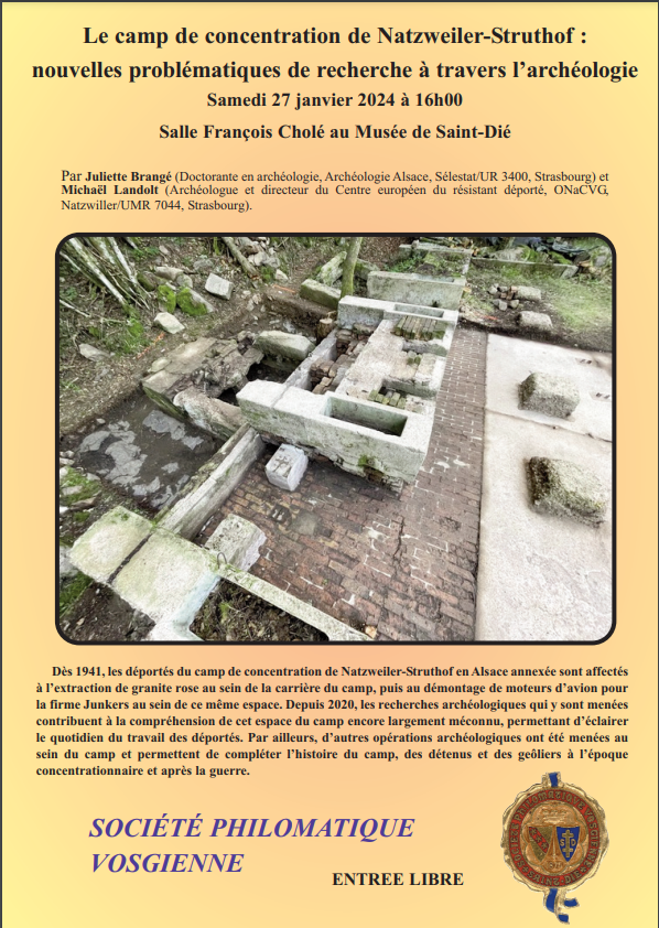 Le camp de concentration de Natzweiler-Struthof : nouvelles problématiques de recherche à travers l’archéologie